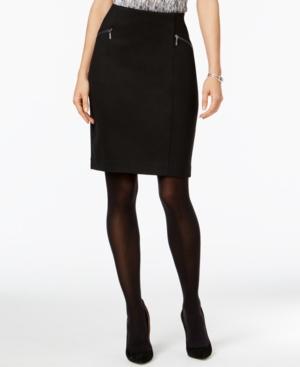 Alfani Zip-pocket Pencil Skirt, Only At Macy's