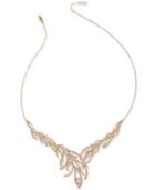 Danori Rose Gold-tone Crystal & Pave Statement Necklace, Created For Macy's