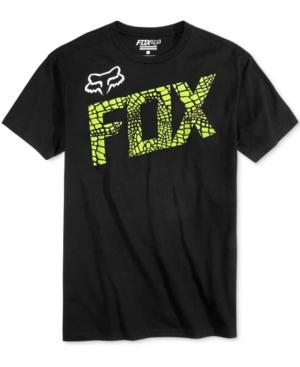 Fox Men's Grav Fill Logo-print T-shirt