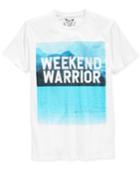 Univibe Men's Lost In Time Weekend Warrior Graphic-print T-shirt