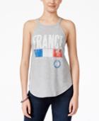 Hybrid Juniors' France Graphic High-neck Tank