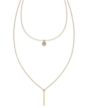 Inc International Concepts High-low Layered Pendant Necklace, Only At Macy's