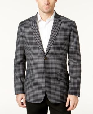 Tasso Elba Men's Checked Blazer, Created For Macy's