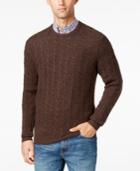 Club Room Men's Cable-knit Cashmere Sweater, Only At Macy's
