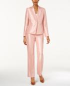 Le Suit One-button Shimmer Pantsuit