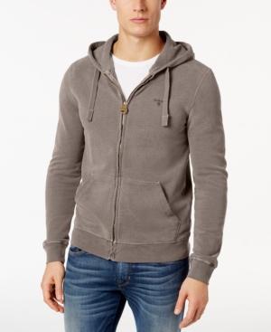 Barbour Men's Garment-dyed Full-zip Hoodie