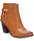Bar Iii Dove Block-heel Booties, Only At Macy's Women's Shoes