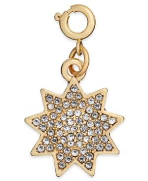 Inc International Concepts Gold-tone Crystal Sun Charm, Only At Macy's
