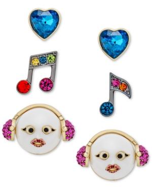 Betsey Johnson Xox Trolls Stud Earring