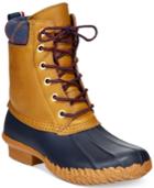 Tommy Hilfiger Women's Russel Faux-fur Duck Booties Women's Shoes