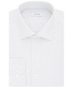Calvin Klein Steel Men's Classic-fit Non-iron Performance Dress Shirt