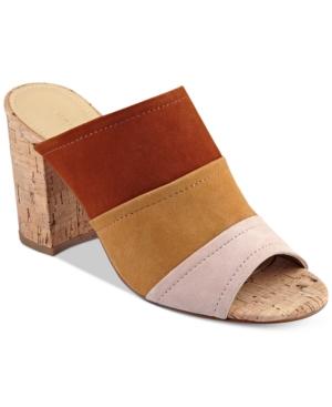 Marc Fisher Prenna Block-heel Mules Women's Shoes