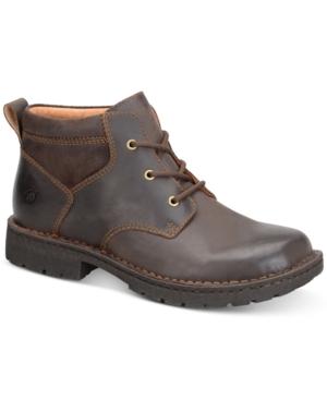 Born Men's Fulton 3-eye Plain Toe Ankle Boots Men's Shoes
