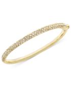 Danori Bracelet, Gold-tone Crystal Bangle