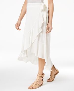 American Rag Juniors' High-low Wrap Skirt, Created For Macy's