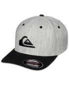 Quiksilver Men's Mountain And Wave Embroidered-logo Flexfit Hat