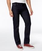 Calvin Klein Jeans Men's Slim-straight Fit Stretch Streak Rinse Jeans