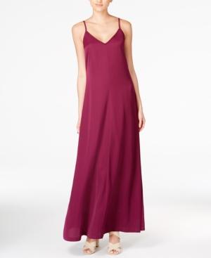 Armani Exchange V-neck Maxi Dress
