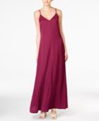 Armani Exchange V-neck Maxi Dress