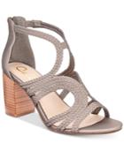 Callisto Shindig Strappy Block-heel Sandals Women's Shoes