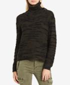 Calvin Klein Jeans Snap-collar Turtleneck Sweater
