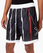 Jaywalker Men's Lightning Striped Basketball Shorts