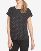 Cece Dot Print Top