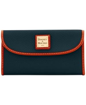 Dooney & Bourke Pebble Leather Continental Clutch