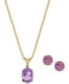 Amethyst (3 Ct. T.w.) And Diamond Accent Jewelry