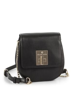 Celine Dion Collection Leather Minuet Flap Handbag