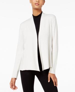 Eileen Fisher Petite Open-front Knit Cardigan