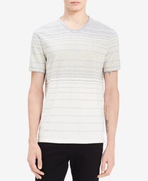 Calvin Klein Jeans Men's Heather Stripe T-shirt