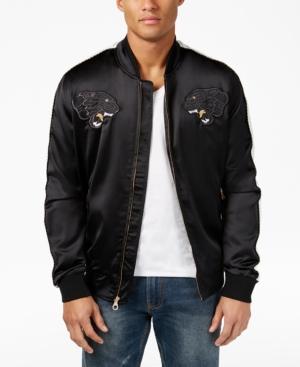 Sean John Men's Satin Souvenir Bomber Jacket, Only At Macy's