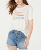 Roxy Juniors' Cotton Graphic-print Boyfriend T-shirt