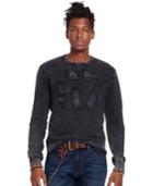 Denim & Supply Ralph Lauren Appliqued Cotton Sweatshirt