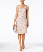 Adrianna Papell Sequined Cocktail Dress