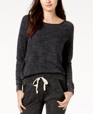 Project Social T Bonfire Raw-edge Sweatshirt