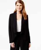 Cece Shawl-collar Open-front Jacket