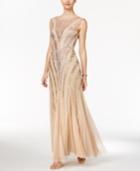 Adrianna Papell Sequin Mermaid Gown