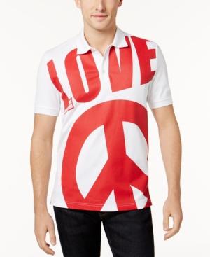 Love Moschino Men's Graphic-print Polo