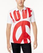 Love Moschino Men's Graphic-print Polo
