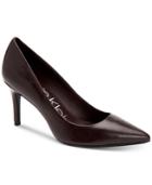 Calvin Klein Women's Gayle Varnished Crackle Pumps Women's Shoes