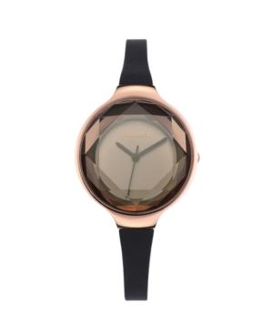 Rumbatime Orchard Gem Black Diamond Silicone Women's Watch