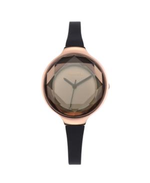 Rumbatime Orchard Gem Black Diamond Silicone Women's Watch