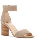 Vince Camuto Jacon Two-piece Cylinder-heel Sandals Women's Shoes