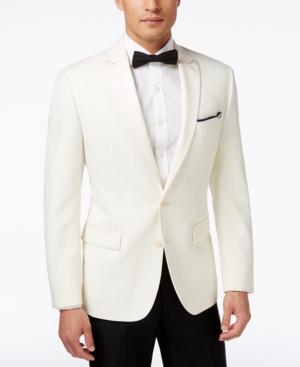 Ryan Seacrest Distinction Men's White Slim-fit Sport Coat, Only At Macy's