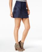 American Rag Crocheted Faux-suede A-line Skirt, Only At Macy's