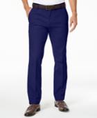 Izod Men's Performance Slim-fit Flat Front Cotton Pants