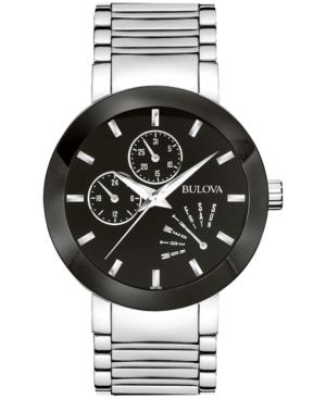 Bulova Men's Stainless Steel Strap Watch 40mm 96c105