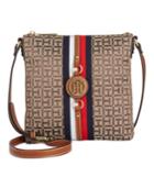 Tommy Hilfiger Jaden Monogram Jacquard Small Crossbody